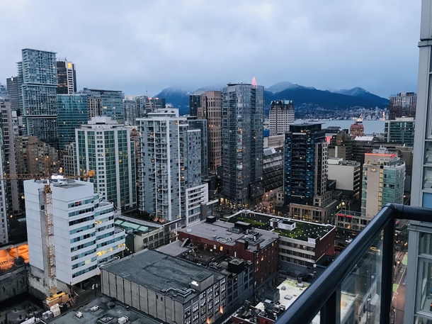 View from my apartment Vancouver BC