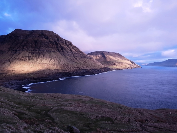 View from Noradalur Faroe Islands 