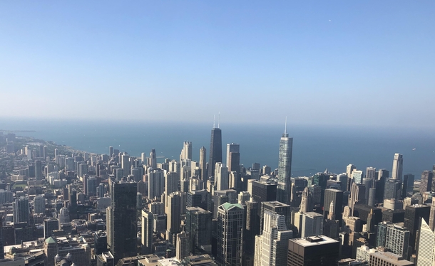 View from the rd floor of the Sears Tower 