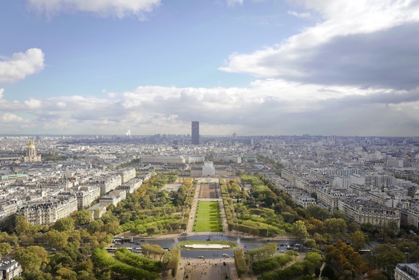 View of Paris skyline Photo credit to Drew Coffman
