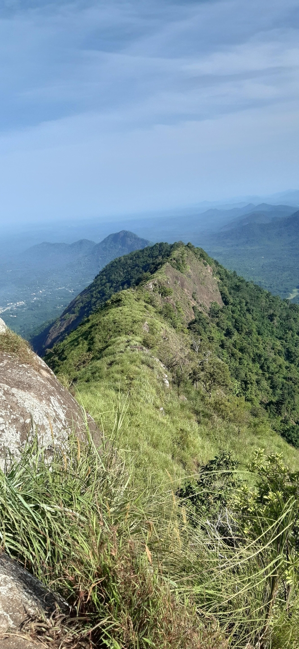 View of the Western Ghats Mountain Range From KeralaIndia