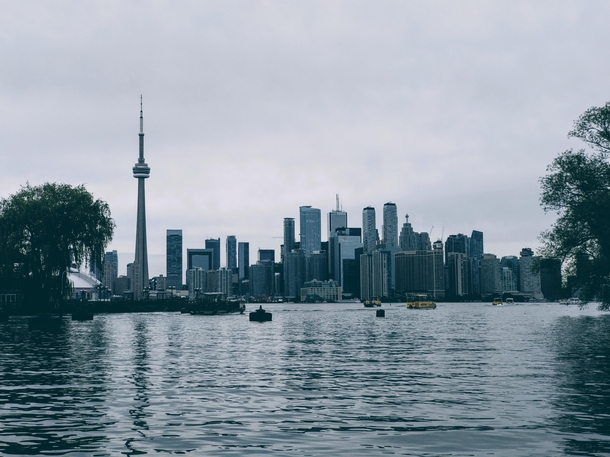 View of Toronto from Toronto island