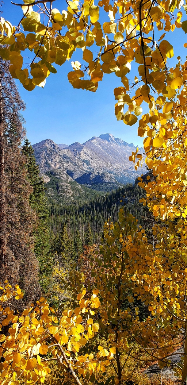 Views from Dream Lake Trail in Rocky Mountain National Park - 