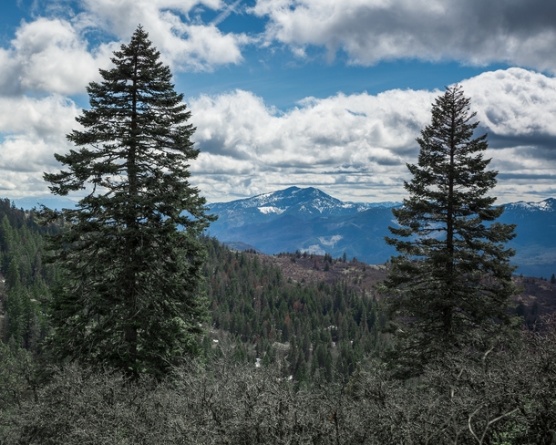 Views from the PCT in Cascade-Siskiyou National Monument Southern Oregon 