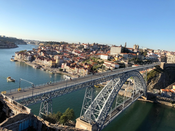 Vila Nova de Gaia Porto Portugal  The Dom Lus I Bridge