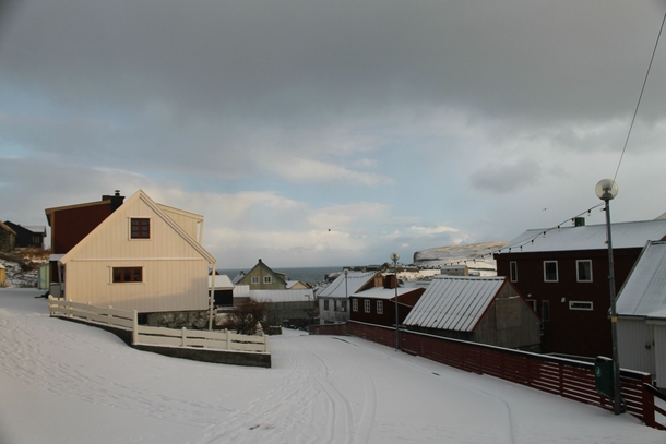 Village of Nlsoy Faroe Islands - Winter in the North Atlantic 