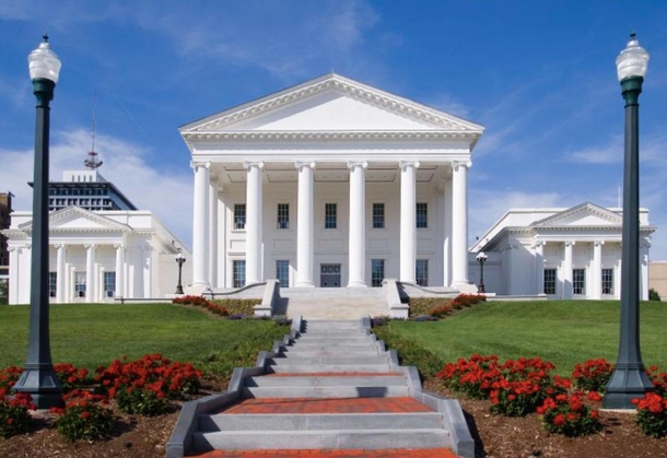 Virginia State Capitol Richmond VA - Designed by Thos Jefferson