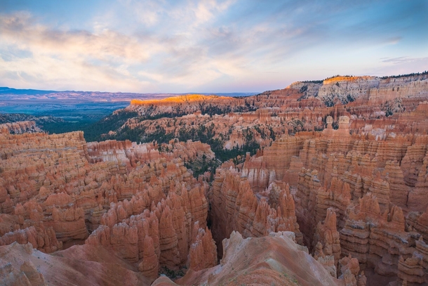 Visited a bunch of national parks to kick off the th of July Heres Bryce Canyon National Park during the last couple minutes of golden hour 