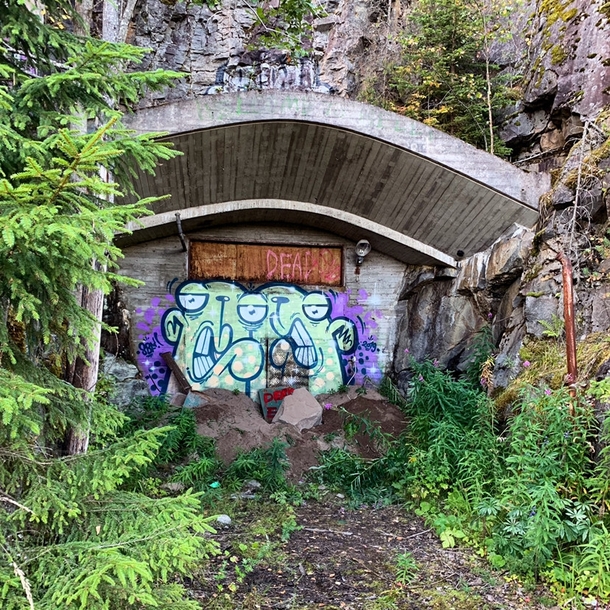 Visited an abandoned bunker in Finland It was closed after the Dissolution of the Soviet Union