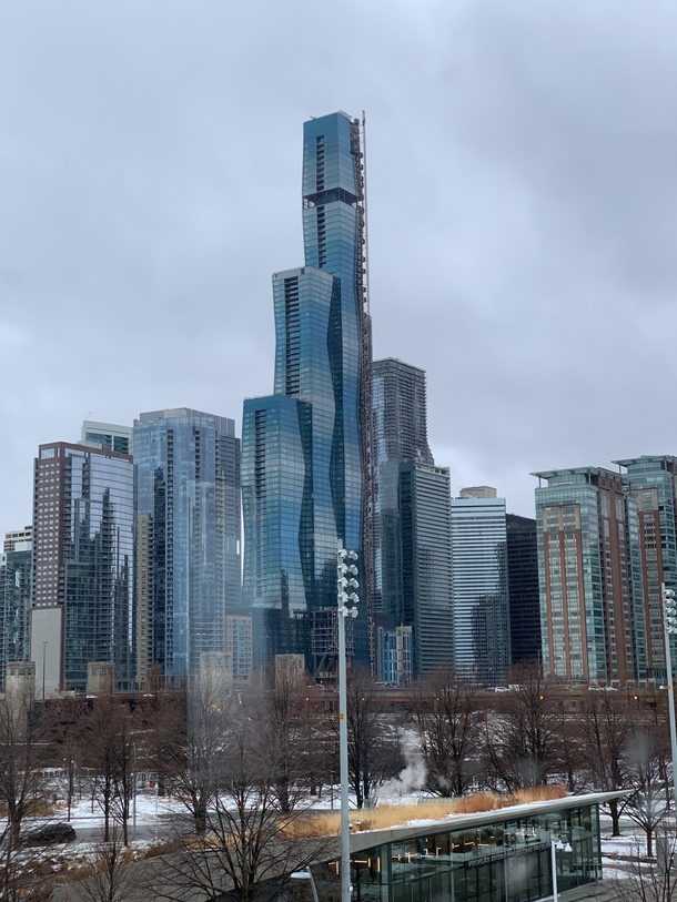 Vista Towers in Chicago is almost completed
