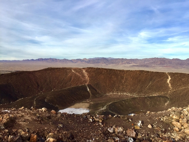 Volcano Crater Mojave Desert CA 