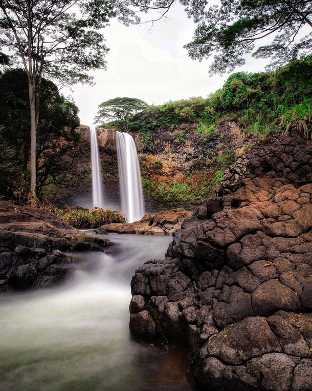 Wailua falls Kauai 