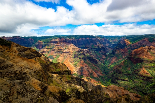 Waimea Canyon on Kauai Hawaii - The Grand Canyon of the Pacific 