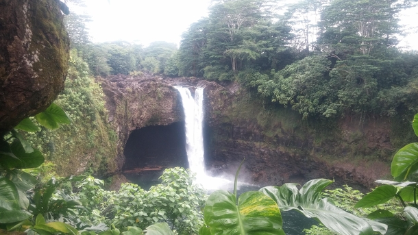 Wainuenue Falls Hilo Hawaii USA 