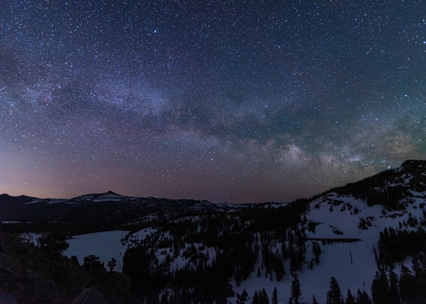 Wanted to get some Astro shots this Milky Way season as Ive been away from it for awhile Went out to the Sierras this weekend and caught this 