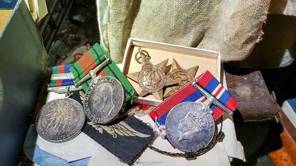 War Medals and Nazi Souvenirs I found in an Abandoned House OC x