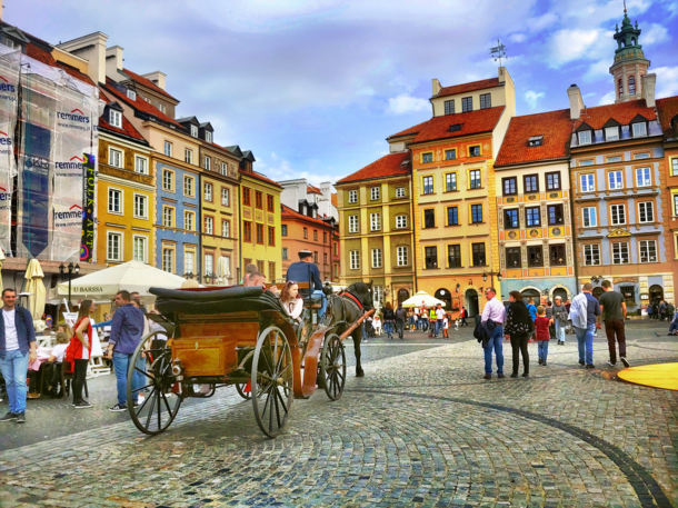 Warsaw Poland Really loved the old town square what is your favorite European capital