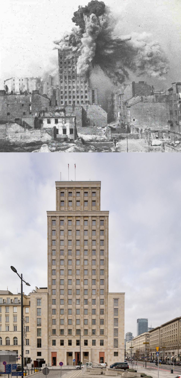 Warsaw Prudential building  vs 