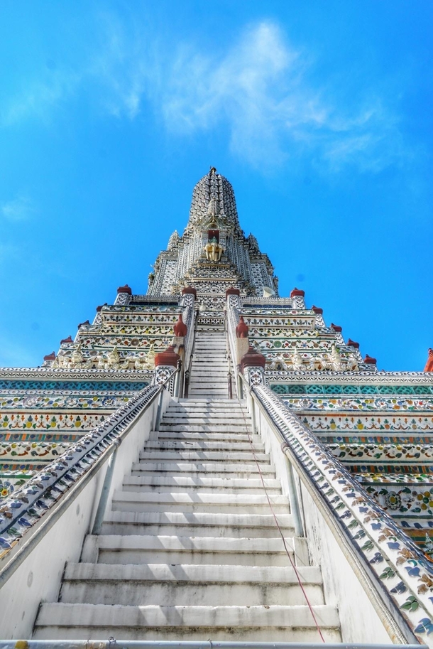 Wat Arun temple in Bangkok Thailand 