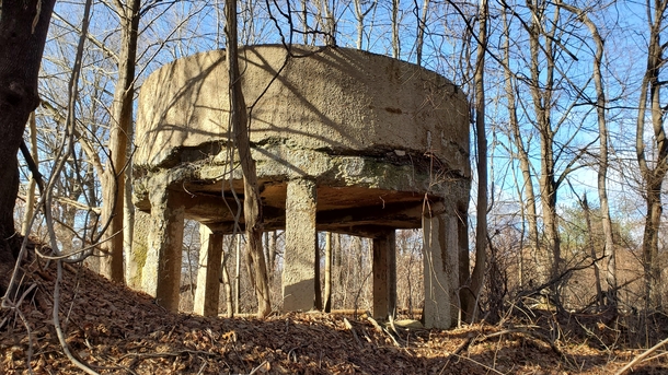 Water tower of The Tatham House Somers NY 