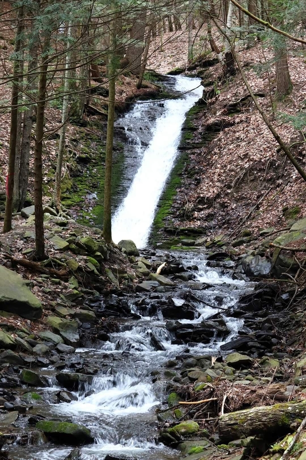 Waterfall Minekill State Park NY 