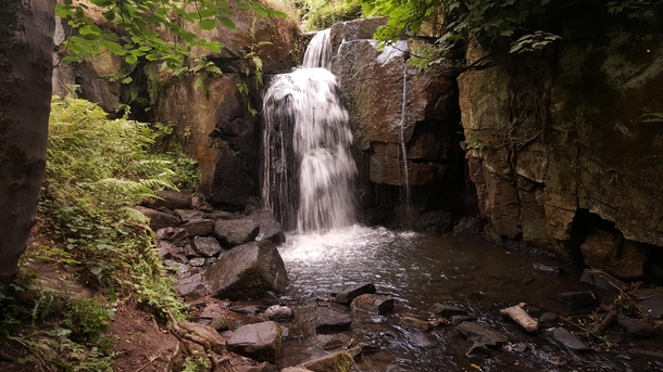 Waterfall near Chesterfield UK x 