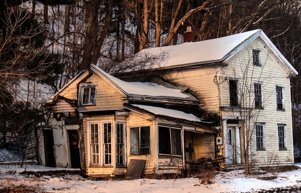 Weathered Home in New York  by Lisa Orend