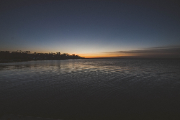 Webster New York - Sunset over Lake Ontario 