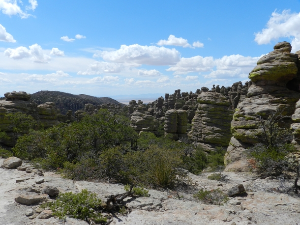 Weird Rocks in Chiricahua National Monument AZ 