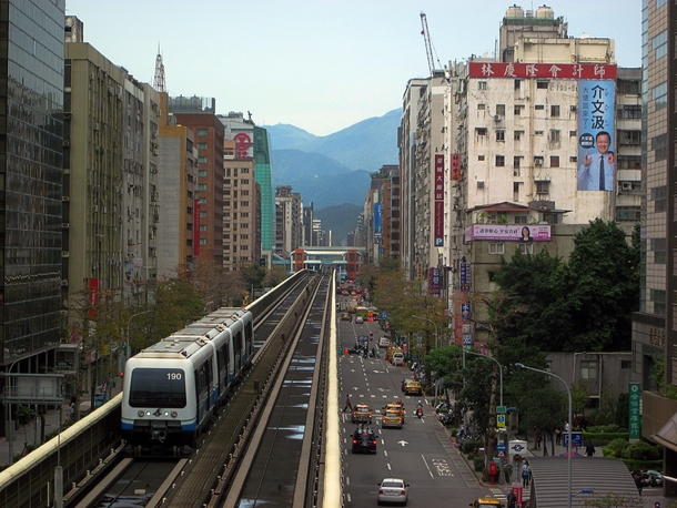 Wenhu Line in Taipei City