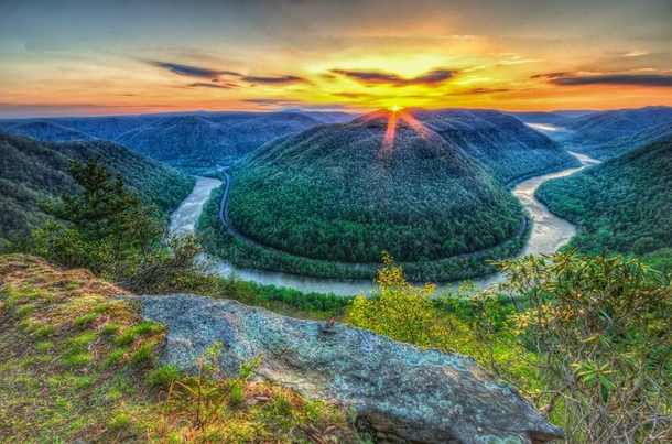 West Virgina Sunset by Mike Bown 