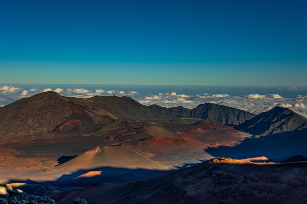 What planet are we on Haleakala Crater Maui Hawaii OC