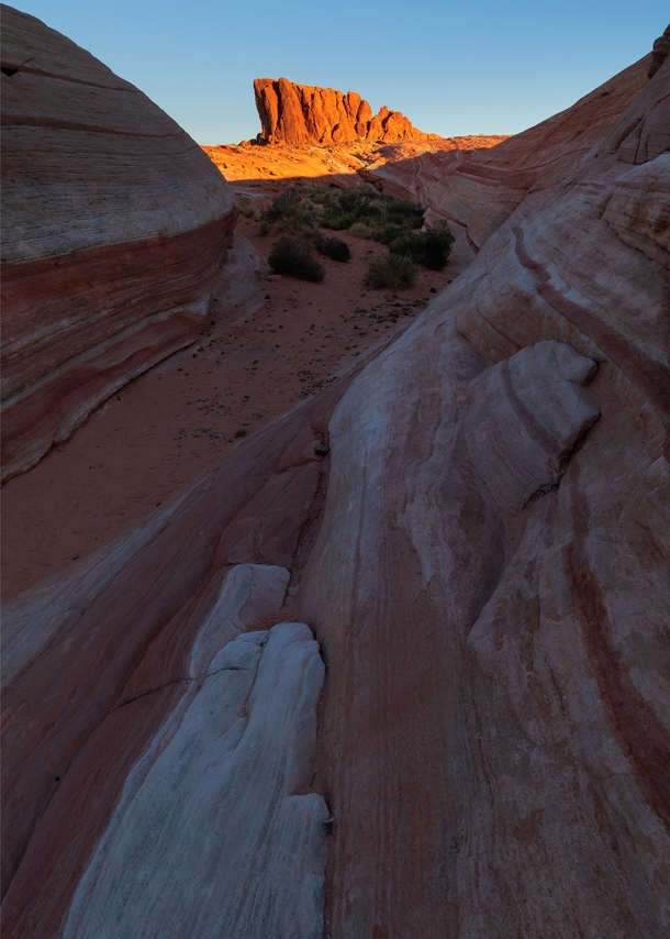 When you see sunrise here you will understand why they named it the Valley of Fire State Park Nevada