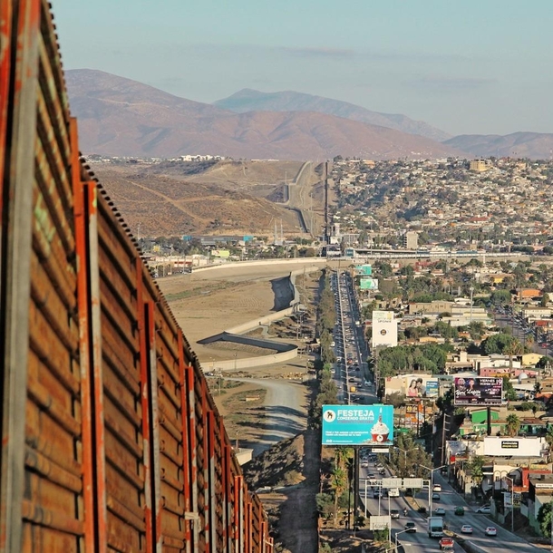 Where Tijuana meets the United States