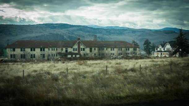 While taking the train across Canada we passed this abandoned lepur colony I wish I couldve gotten out to explore There were at least a dozen buildings