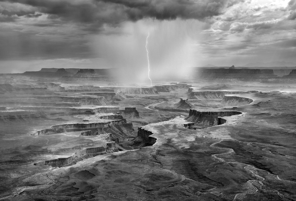 White Rim Thunderstorm - Utah 