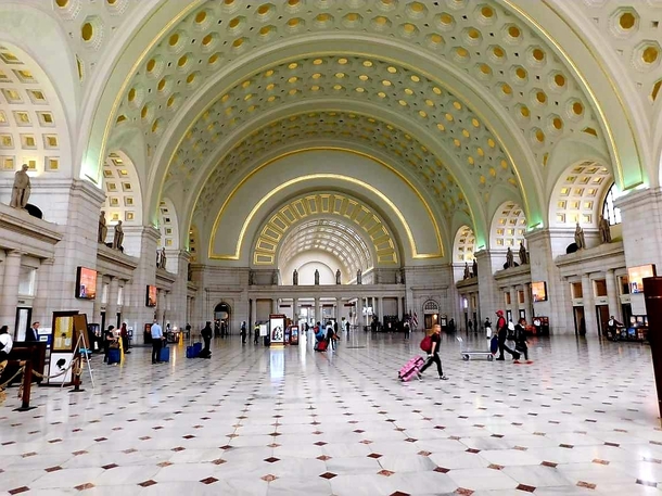 Who doesnt love a good Union Station shot Union Station in Washington DC 