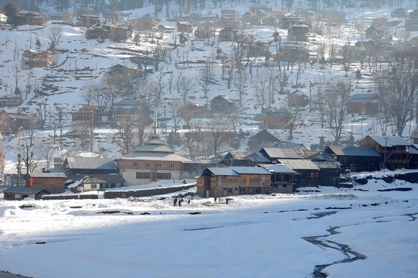 Winter in Sharda Neelum Valley Northern Pakistan 