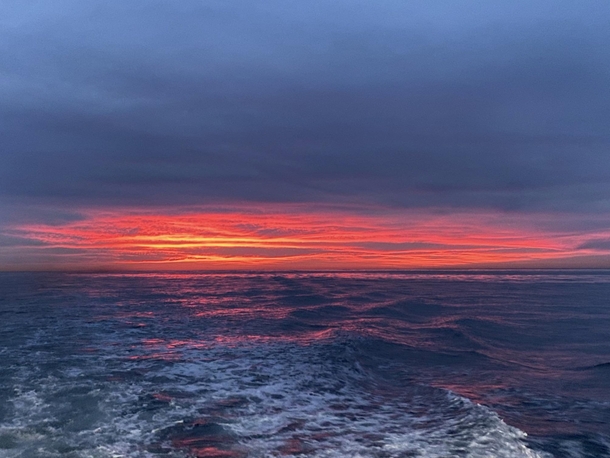 Winter Solstice at Sea - Part  Sunset