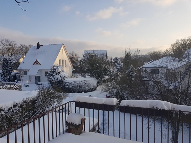 Winter wonderland in Detmold Germany