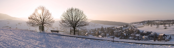 Winter Wonderland in North Switzerland - Olsberg Switzerland  X-post rSchweiz larger in comments