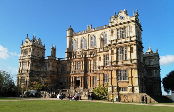 Wollaton Hall Nottingham th-century English Renaissance style mansion housing natural history museum set in parkland
