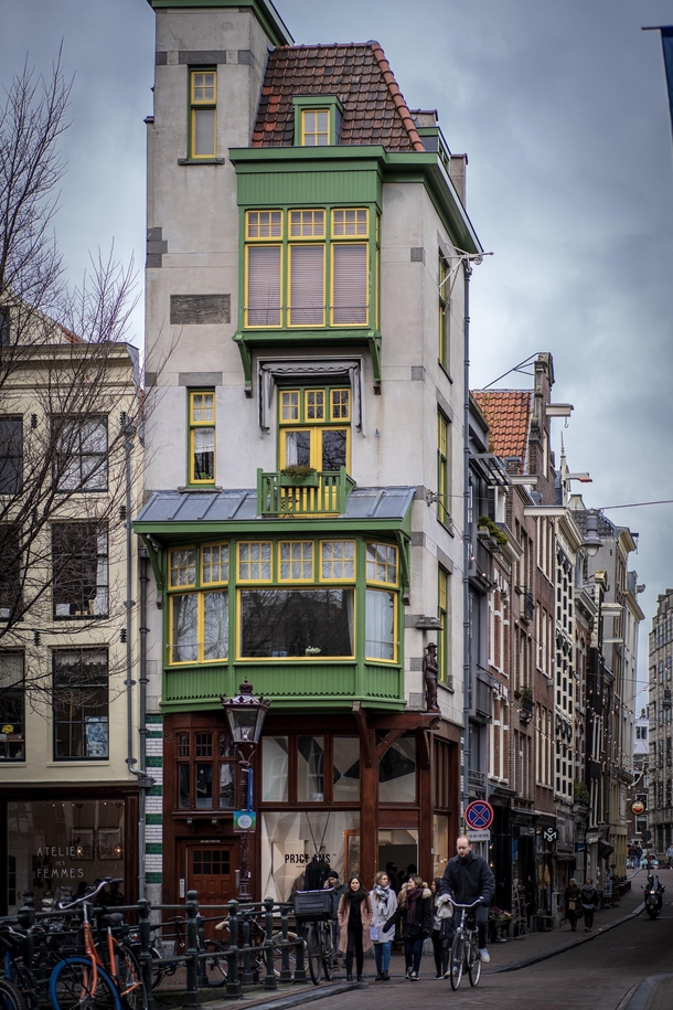 Wonderful building in Amsterdam