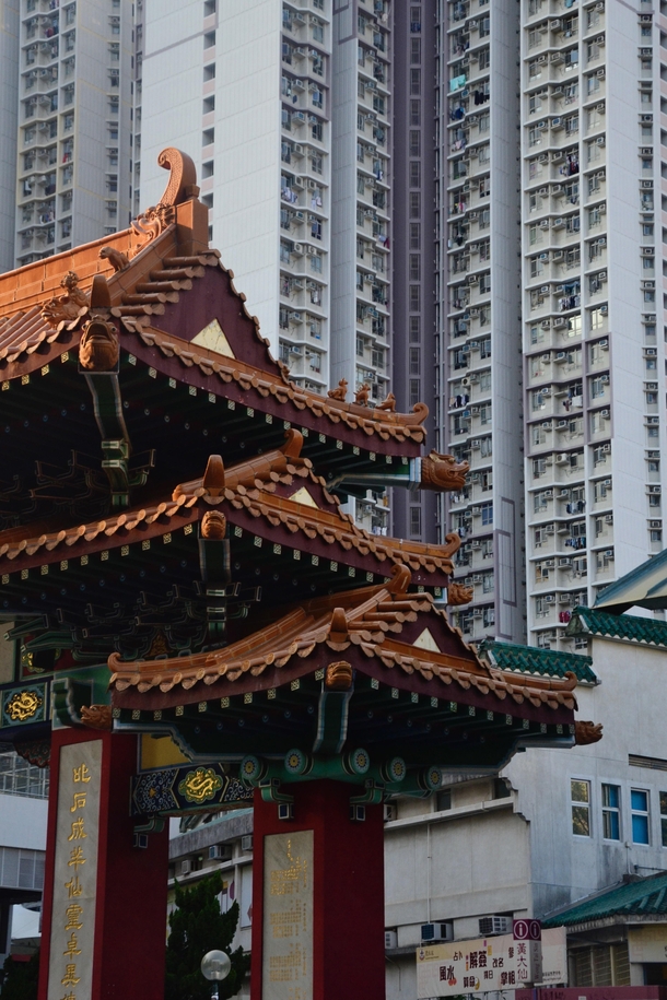 Wong Tai Sin Temple in Kowloon Hong Kong