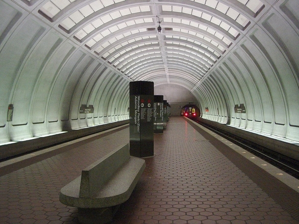 Woodley Park station in Washington DC