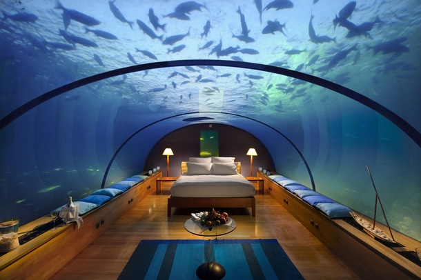 Worlds first underwater hotel 