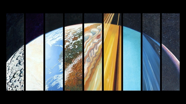WQHD p wallpaper remake of the Steve Gildeas Planetary Suite 