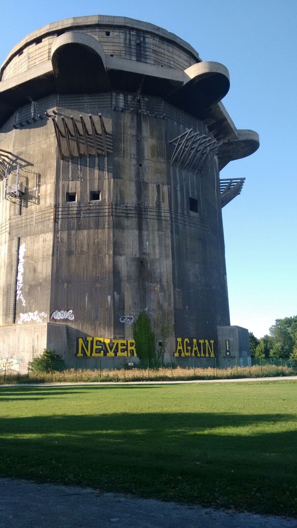 WW flak tower Vienna Austria