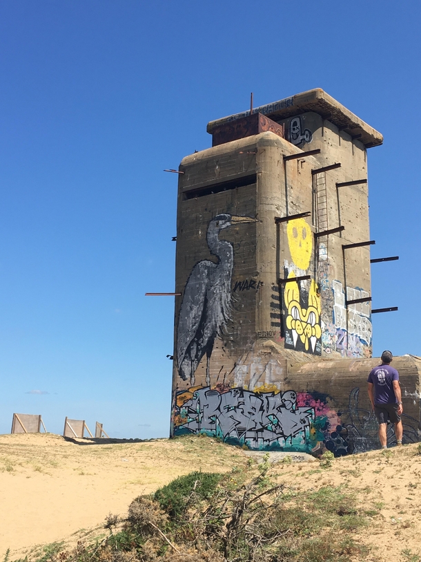 WW watchtower unsure if it was for french or German troops