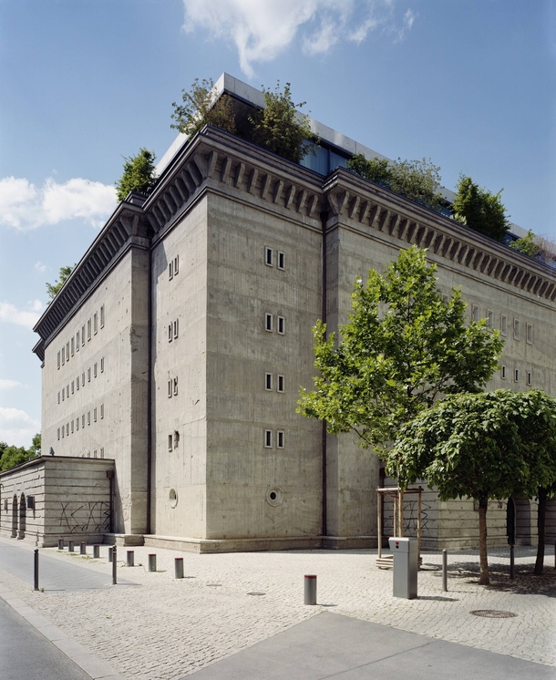 WWII bunker converted to art gallery and residence Berlin 